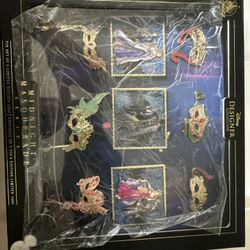 Disney Midnight Masquerade Series Pin Set Of  9 Limited Edition Of 1000