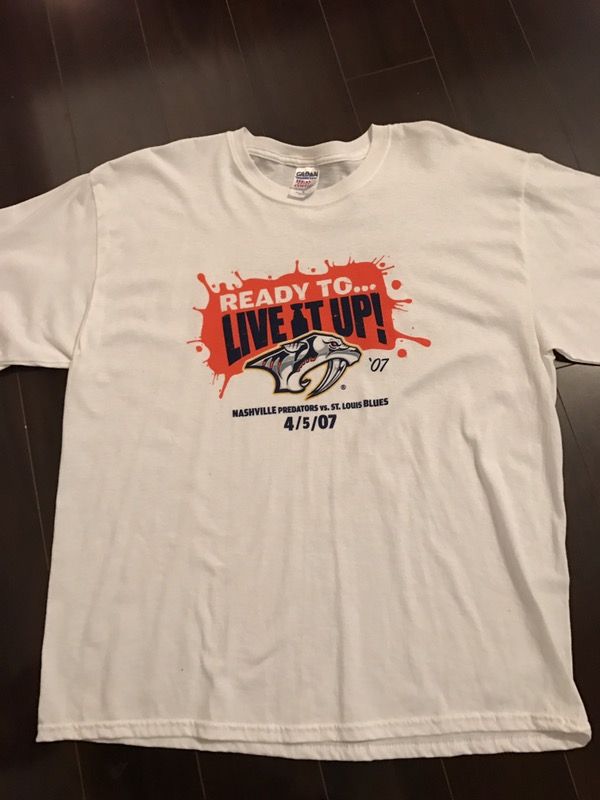 Nashville Predators '07 Playoff Tee