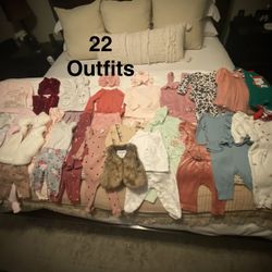 Baby Girl Bundle 0-3 Months 