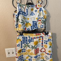 Two Piece Skirt Set (M)