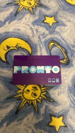 Pronto card for trolley and bus good until January 31