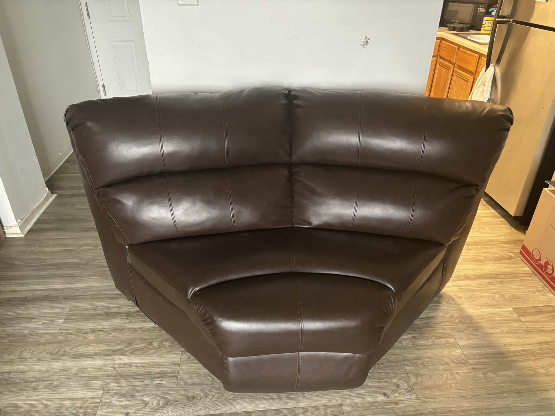 Brown Corner Chair