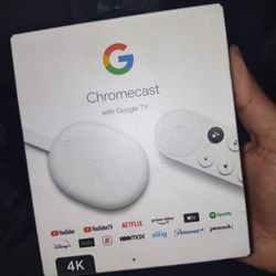Chromecast W Google TV 4K
