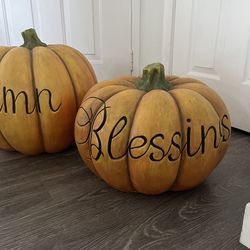 Balsam Hill pumpkins