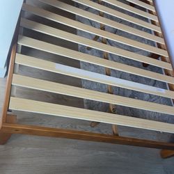 Barely Used Wood Bed Frame