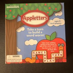 Appleletters Word Game by Bananagrams Educational Family Game NEW & SEALED