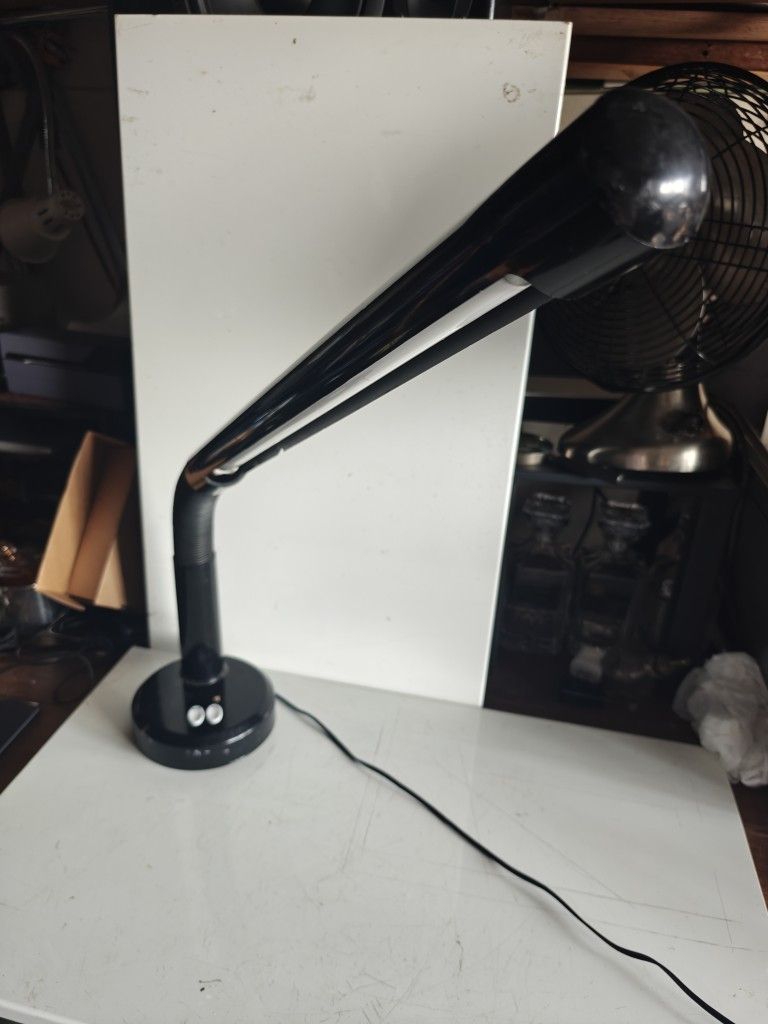 1970’s Mod Gooseneck Tube Task Lampp MCM Vintage