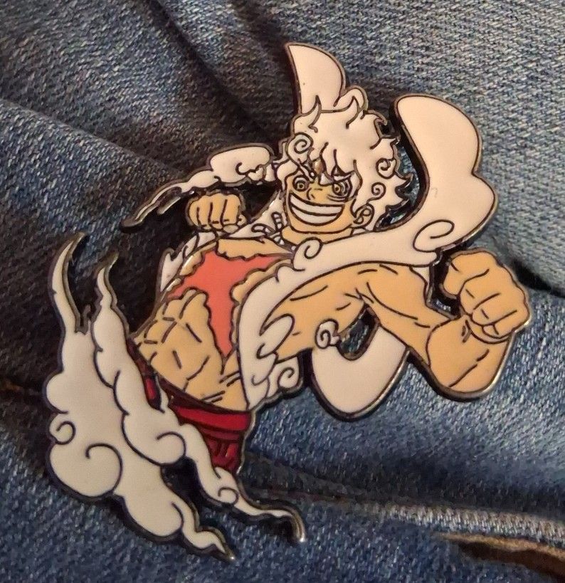 Gear 5 Luffy Enamel Pin