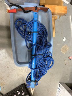 Vintage Forrest Mountaineering Ice Axe w/rope