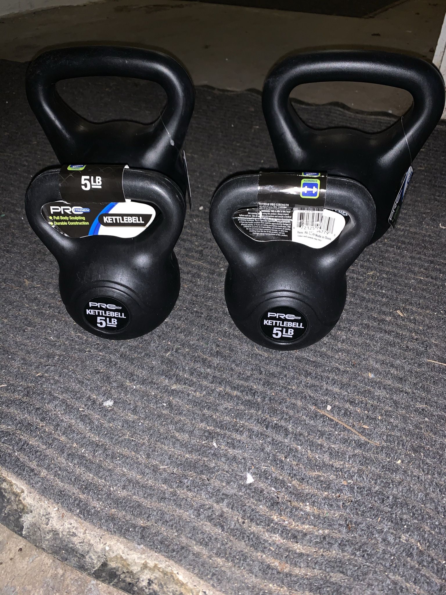 Kettle bell set