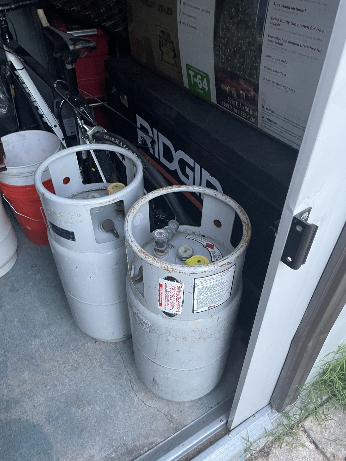 Forklift Propane Tank