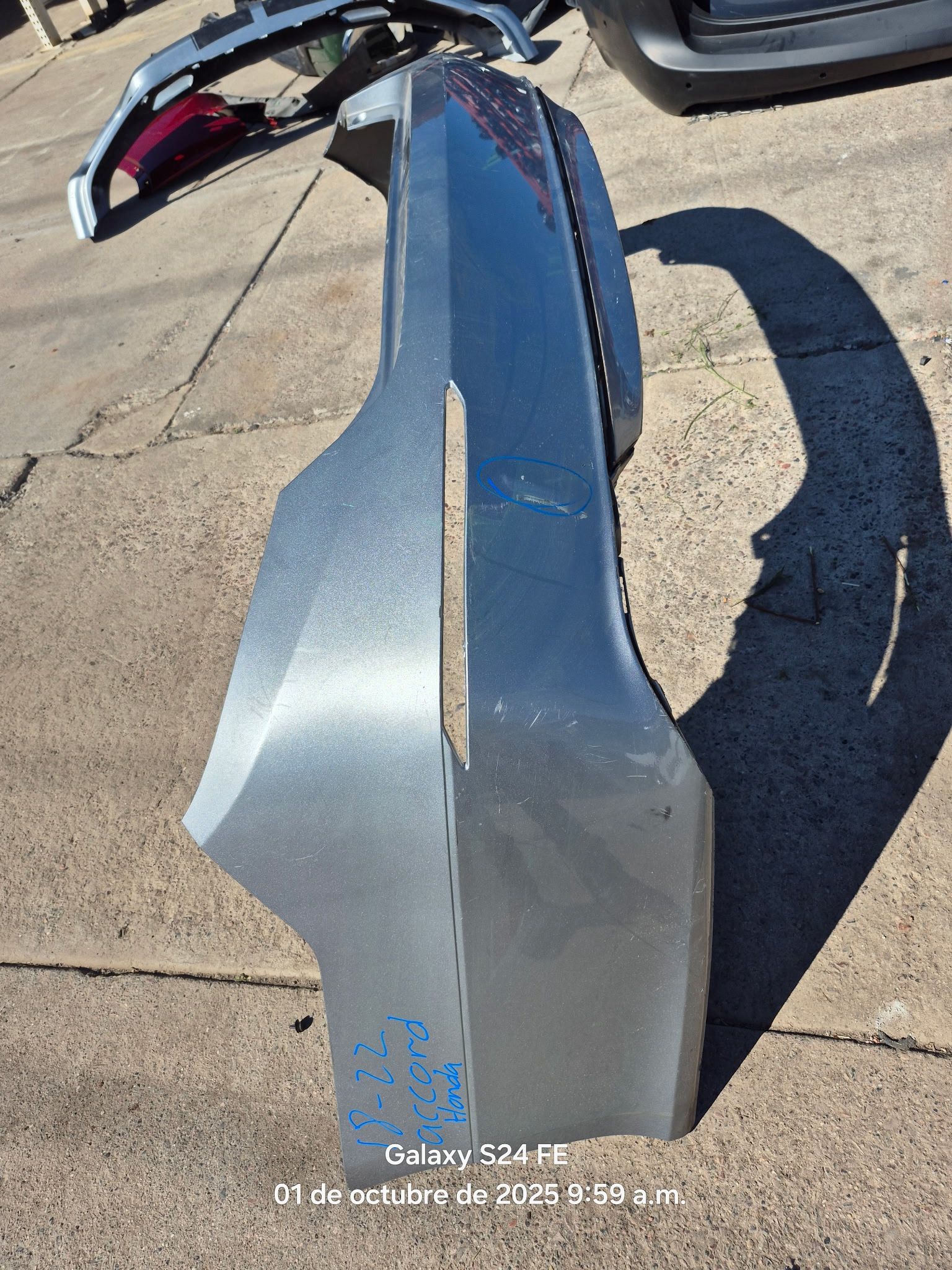 Honda Accord Rear Bumper Oem