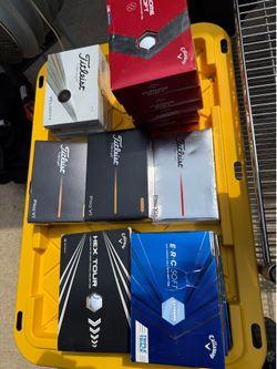 Various Golf Balls New & CALLAWAY 9deg Ai Smoke Driver