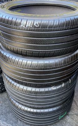 4 Llantas Usadas Michelin Primacy 235/45/18 $220 las 4