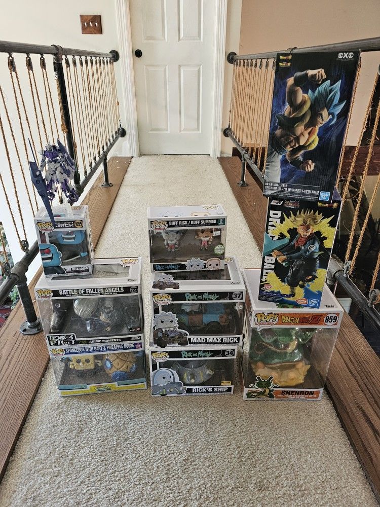 Funko Pops And Collectible Statues