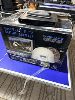 Winegard Carryout Portable Satellite Dish & Receiver