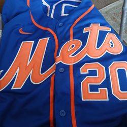 NEW YORK METS PETE ALONSO AUTHENTIC BLUE ALTERNATE JERSEY XXL