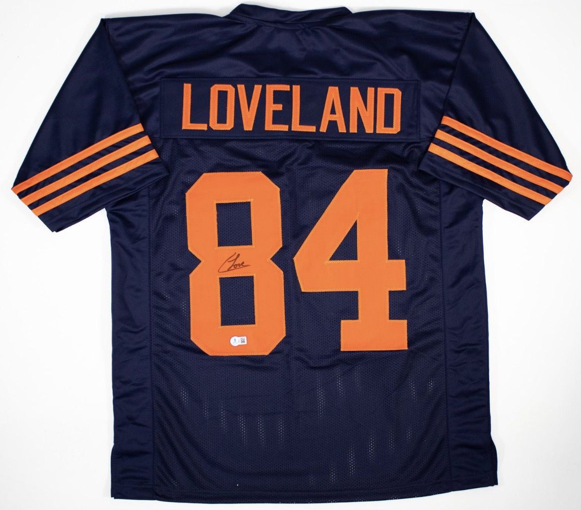 Colston Loveland Signed Jersey