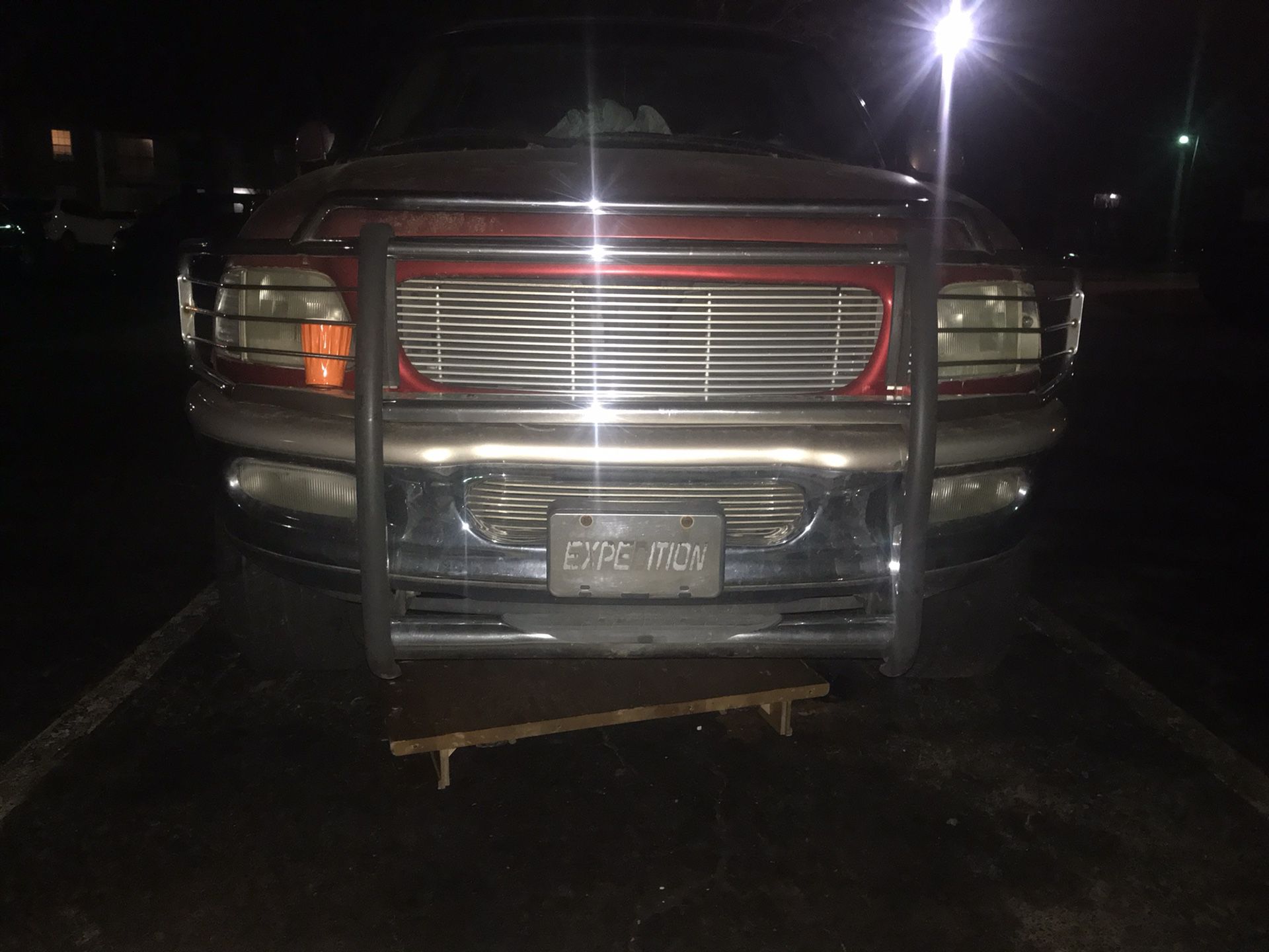 97 expedition front brush guard solid crew