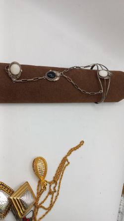 Vintage sterling silver slave bracelet