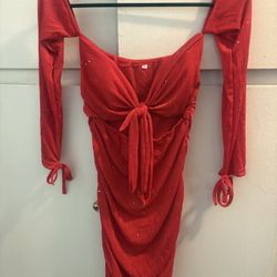 Red Dress Mesh