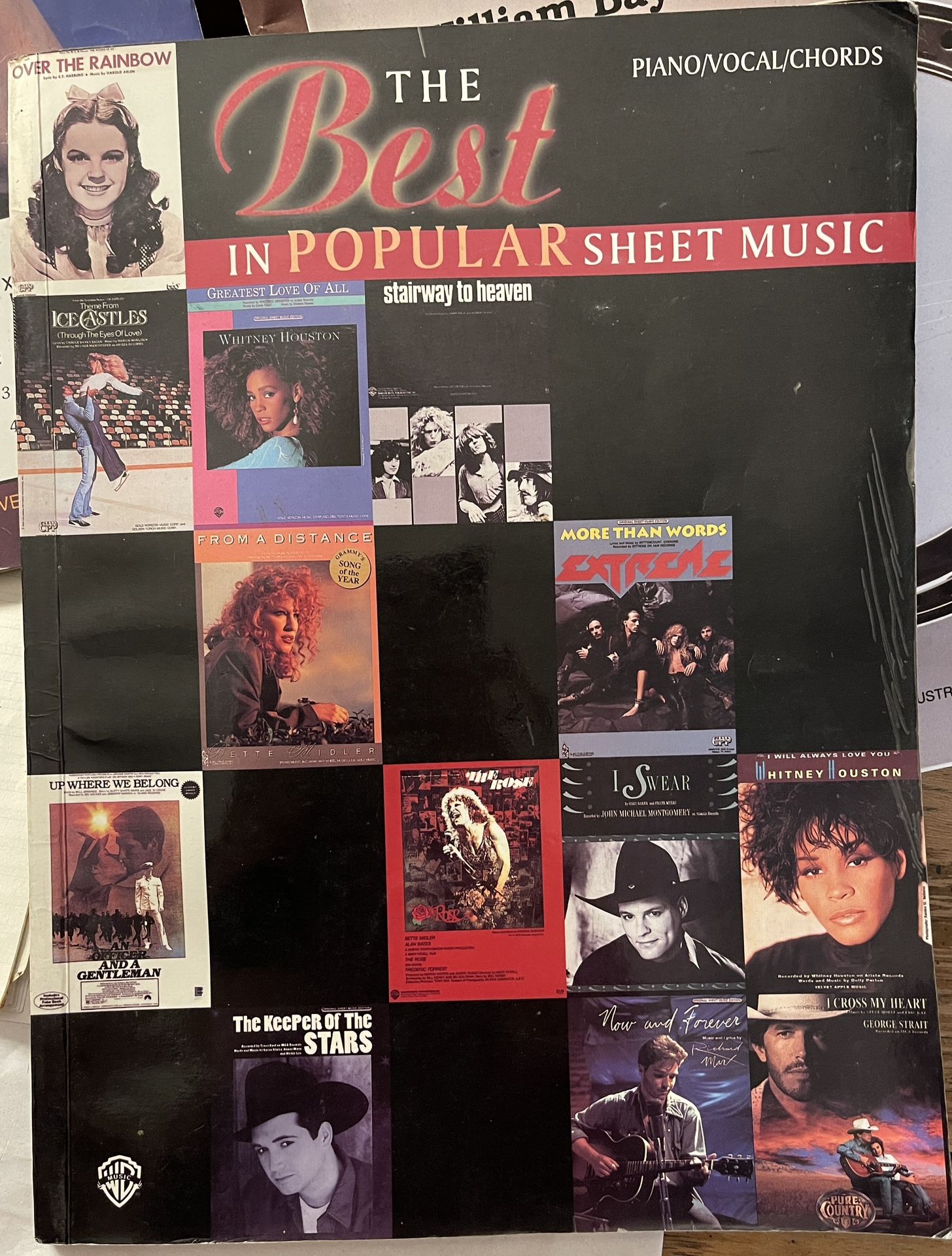 Popular Sheet Music for Piano/Vocal/Chords