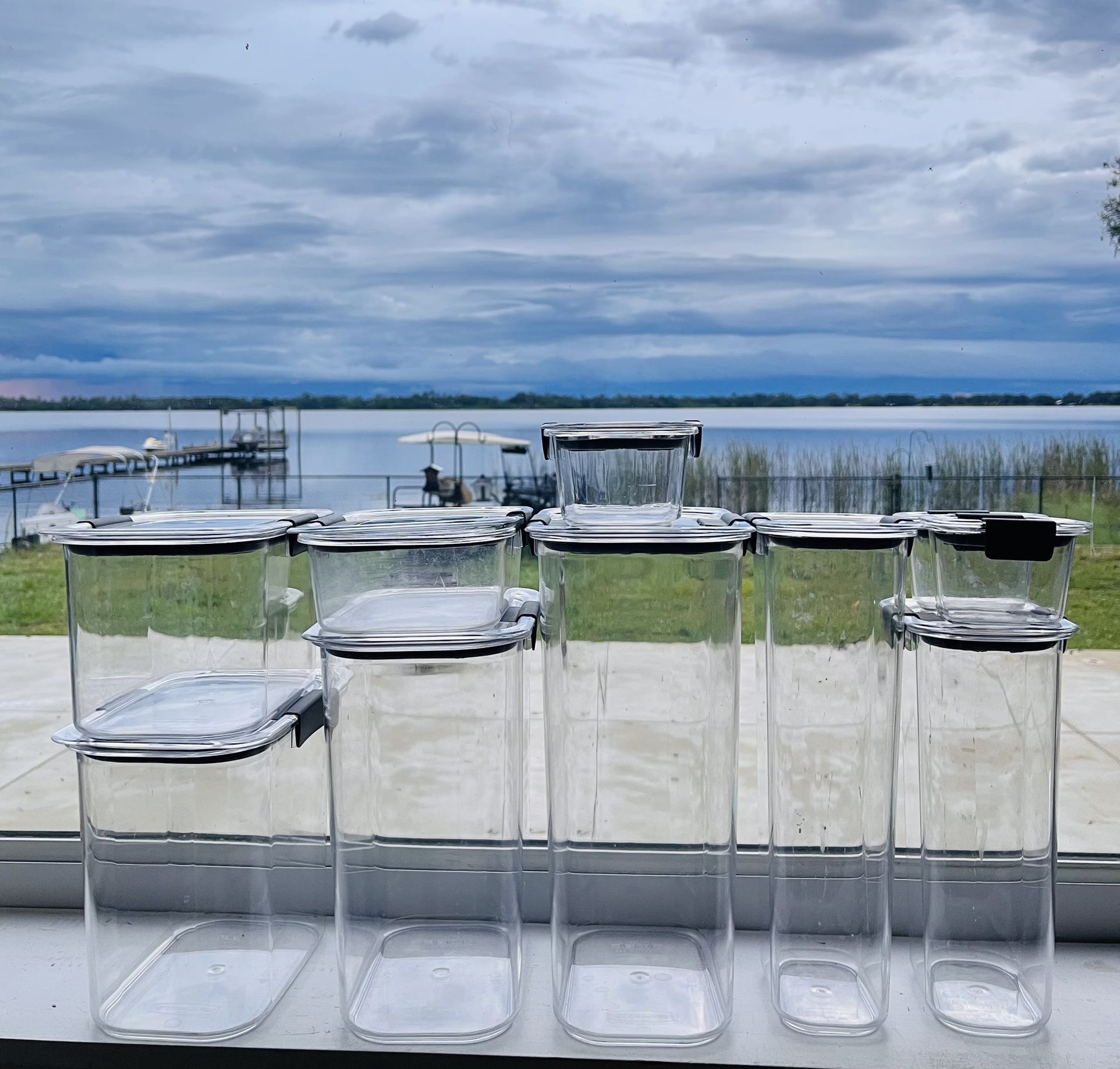 ✨ Rubbermaid Brilliance 20-Piece Pantry Food Storage Set ✨