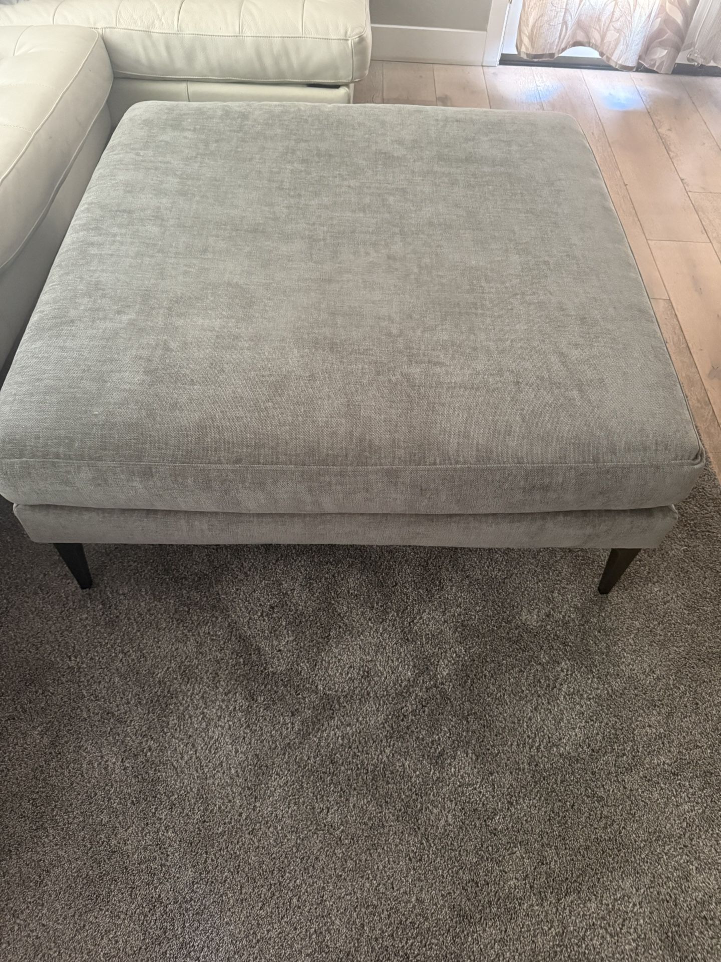 Modern Grey Ottoman Coffee Table 