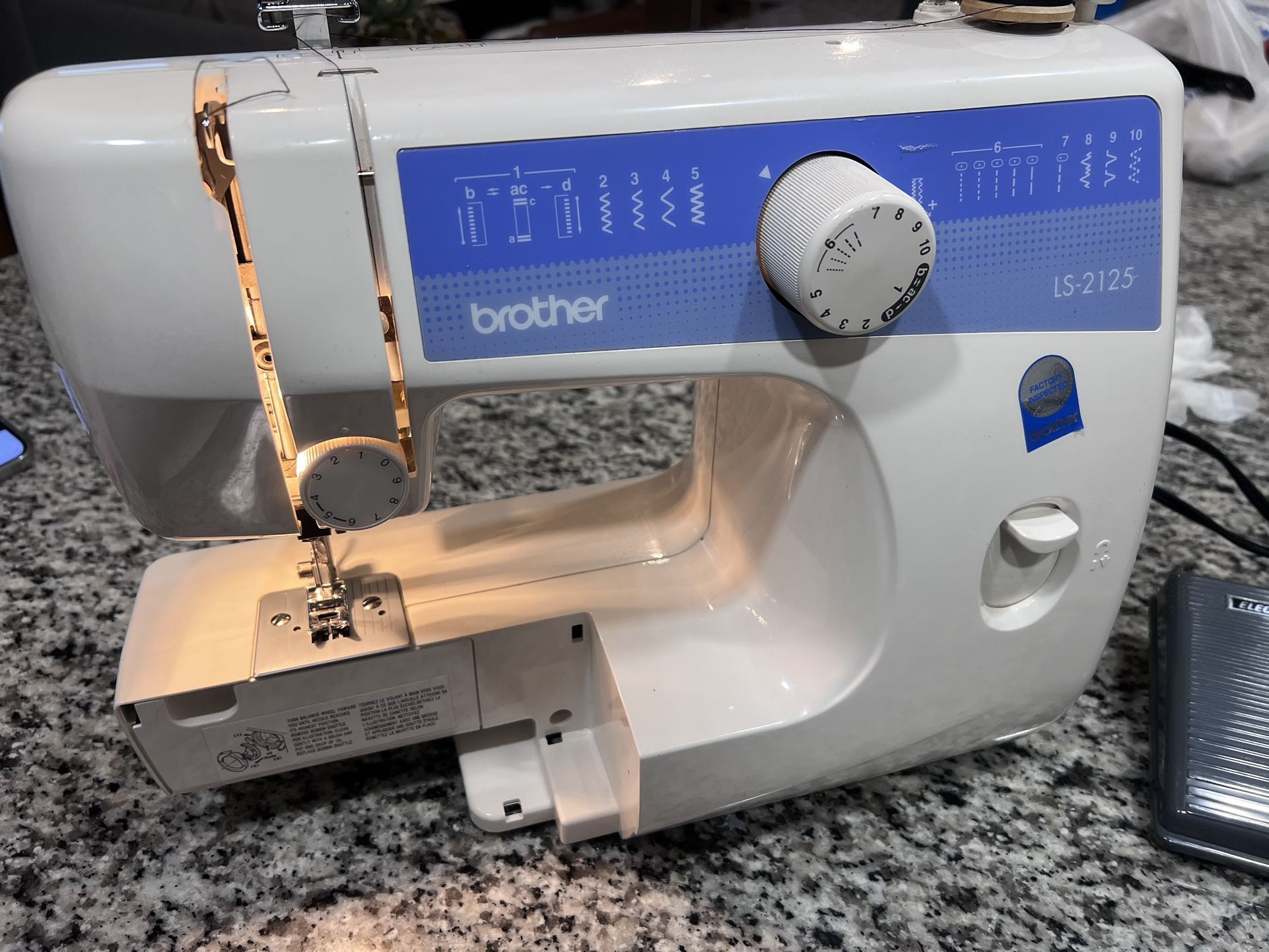 Brother LS-2125 Sewing Machine