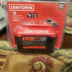 Craftsman 9Ah 20v Battery