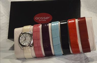 GOSSIP Ladies Watch 7 Interchangeable Bands