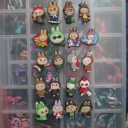 LABUBU CROC CHARMS 12 PIECES FOR $10