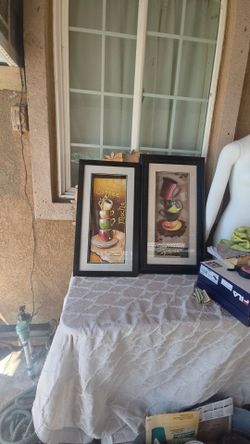Kitchen panting frame