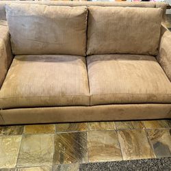 Crate and Barrel Oversized Loveseat 