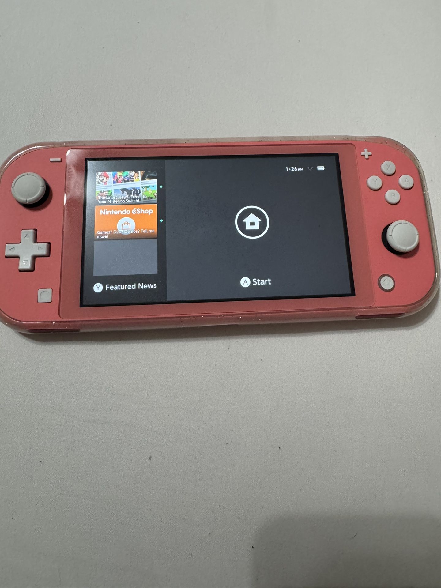 Nintendo Switch Lite (pink Coral )