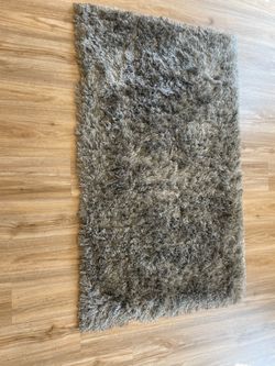 SAFAVIEH Paris Shag Silver Area Rug – 3' x 5'