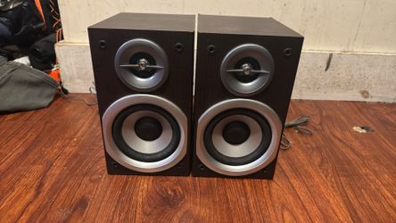 JVC SP-UXG50 Bookshelf Speaker System Pair 120W 6 Ohm