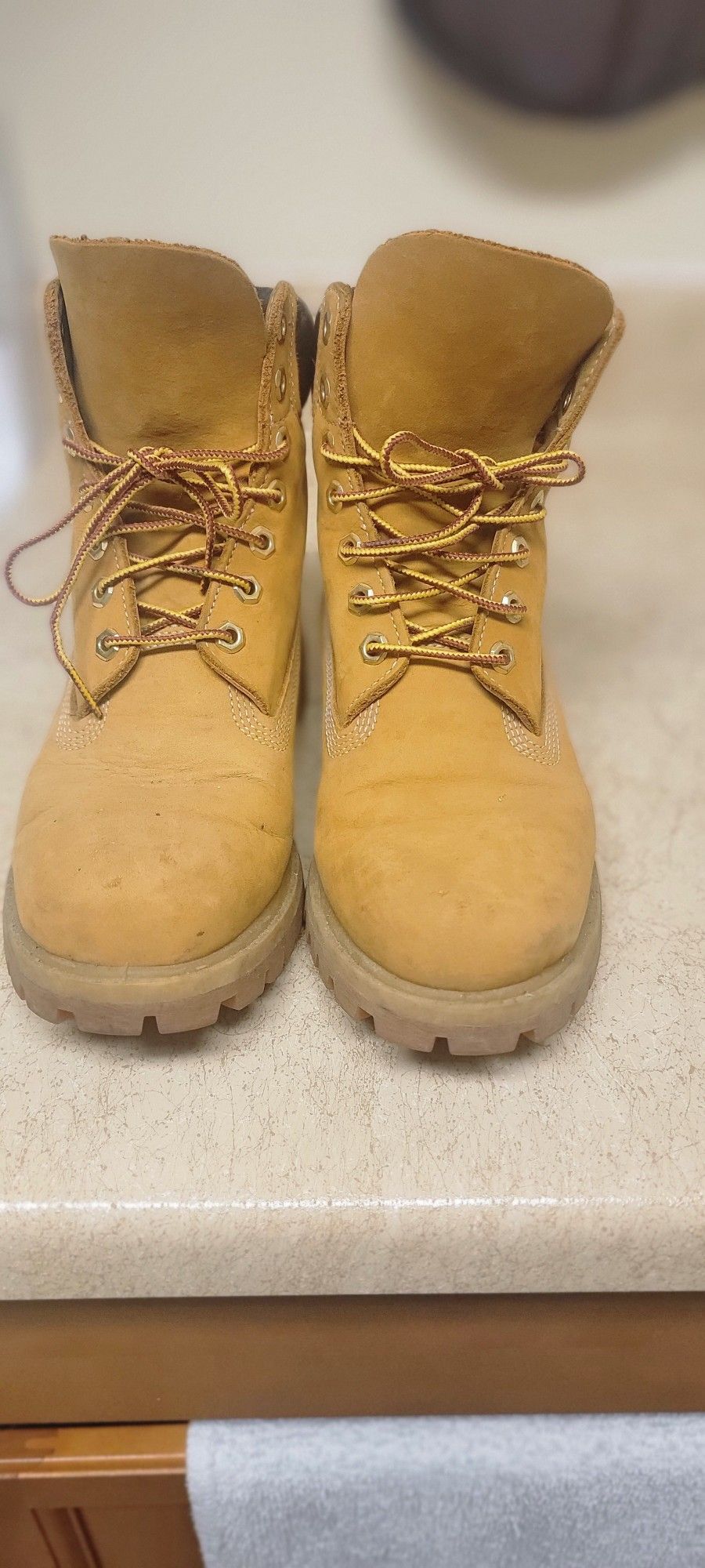 Used timberlandboots waterproof size 7.5 M for man