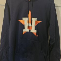 HOUSTON ASTROS Mens Medium Hoodie Sweatshirt NEW 
