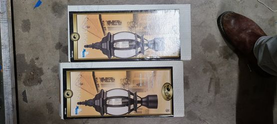 Hampton Bay Post Lantern Lights 