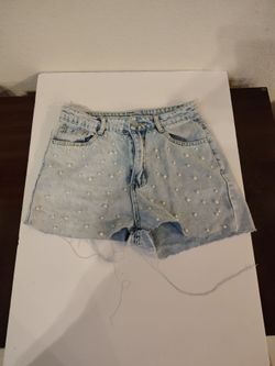 denim shorts women's, size S