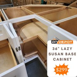 36" Lazy Susan Base Cabinet – Smart Corner Storage