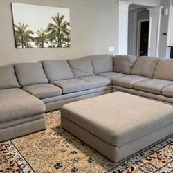 VERY LARGE GREY BRAND NEW SECTIONAL SAME DAY DELIVERY 