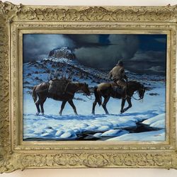 Oil painting on Canvas by Héctor Morales