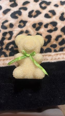 cute crystal bear decoration