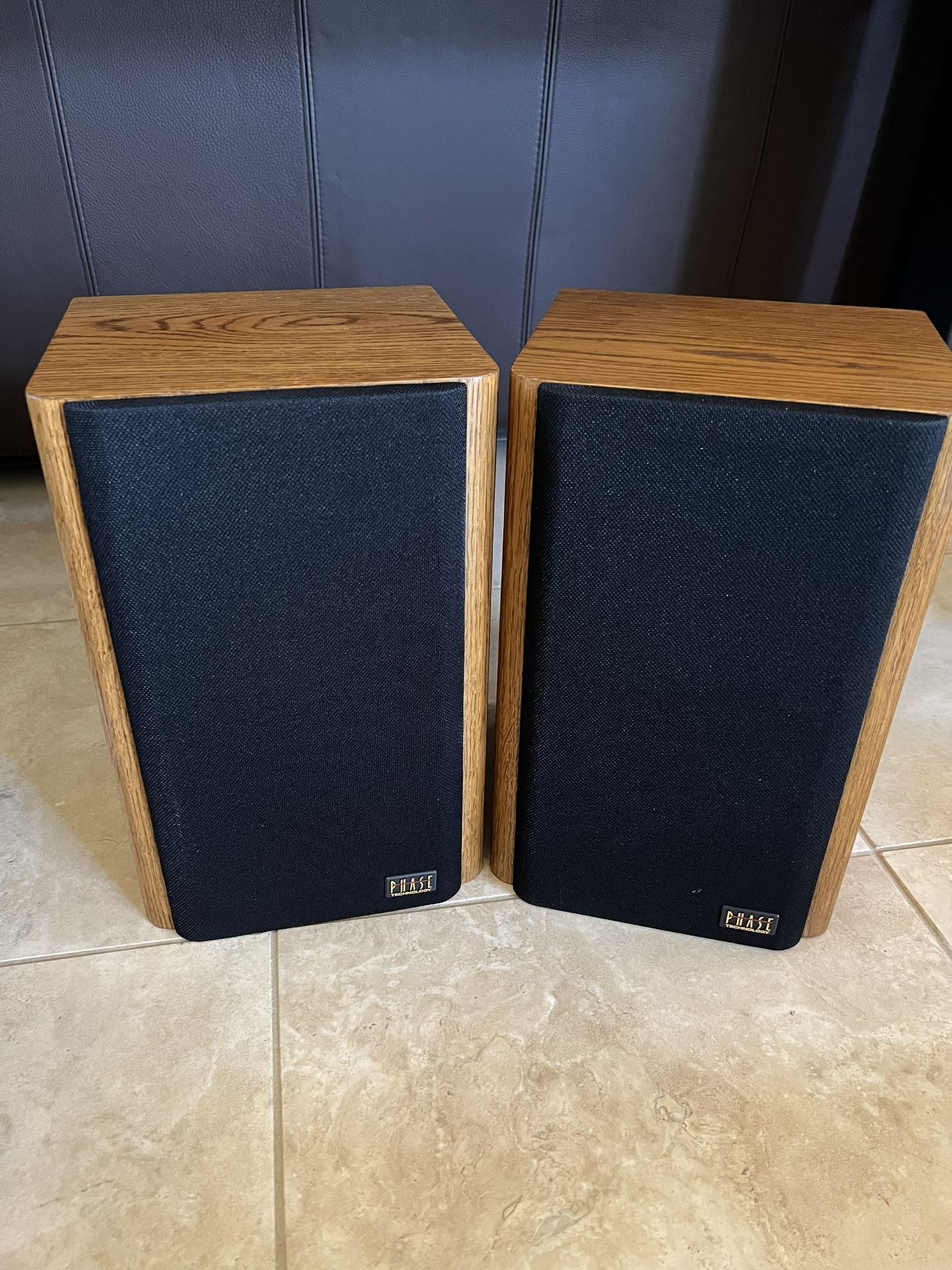 PHASE Technology Vintage Bookshelf Speakers PC 60 for Sale in