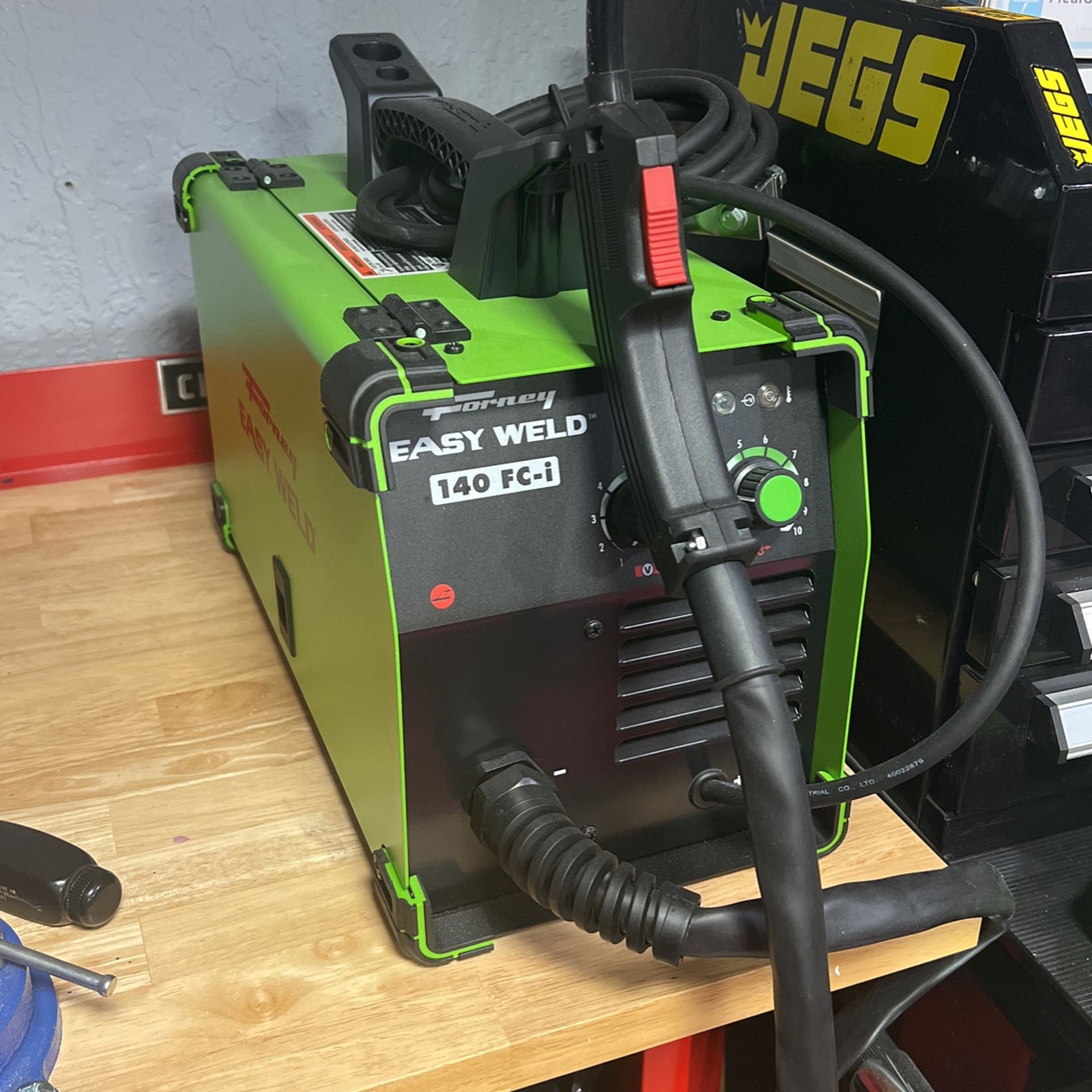 Forney Welder With, Mask, Extras