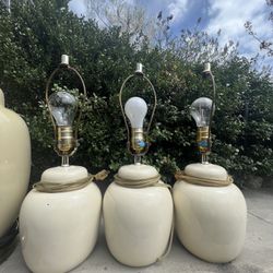 Small Vintage  Lamps 