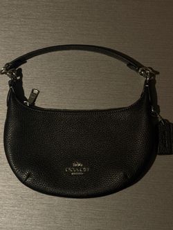 black mini payton coach bag