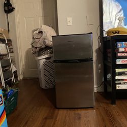 BANGSON Mini Fridge with Freezer, 3.2 Cu.Ft